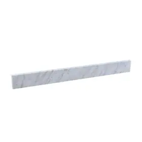 Yn251wh60 Yasinu Bathroom Vanity Backsplash 60 Inch X 4 White Carrara Marble Mildew Resistant