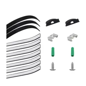 Mzz410 Yealunong Aluminum Channel 3.3ft/1meter For 12.5mm Wide Strip Bendable Led Light