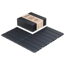 P69r Yes4all Plastic Interlocking - Black Stripe Pattern P69r Yes4all Plastic Interlocking - Black Stripe Pattern
