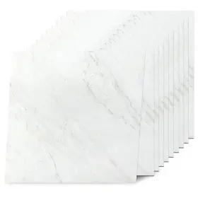 Sf001-32 Yipscazo Peel And Stick Floor Tile 32 Sq.ft Coverage 32-pack Ivory White 12 Inch