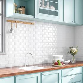Yoillione 744759575678 Peel And Stick Backsplash For Kitchen Self Adhesive Wall Tiles Ba