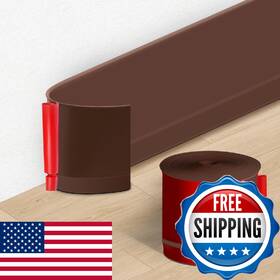 Yygcl B0fp5bdqz1 Flexible Baseboard Molding Trim 3 Inch W X 40 Feet L Self Adhesive Vinyl