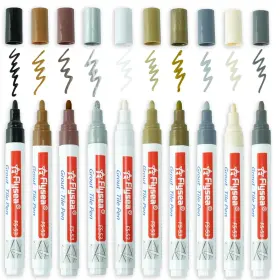 U-xin-czb-10pc Yzzq 10 Pieces Colors Colorful Tile Grout Pen Gap Repair Color Paint U-xin-czb-10pc Yzzq 10 Pieces Colors Colorful Tile Grout Pen Gap Repair Color Paint
