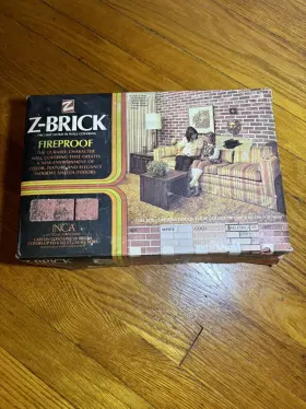 92044 Z-brick Vintage Inca Used 30 Facing Bricks Wall Covering 6 Square Feet
