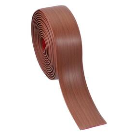 Zaplyte 672668991039 Self Adhesive Floor Transition Strip 20ftx2 Inch Vinyl Divider Walnut