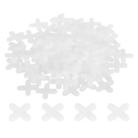 Zaplyte 683867694324 400pcs Tile Spacers 5mm 3/16 Inch Cross Shape Wall Floor Spacer White