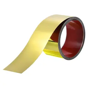 Zaplyte 766549373691 Flexible Molding Trim Self Adhesive 16.4ft X 3.2 Inch Wall Ceiling Edge Gold