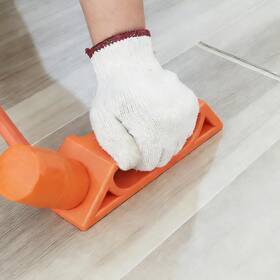 Zapsifou 626055 Floor Gap Fixer Tool For Laminate Vinyl And Hardwood Heavy-duty Nylon Plank