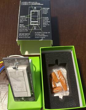 Zooz Zen30 700 Series Z-wave Plus Mesh Network Remote Control And Scene White