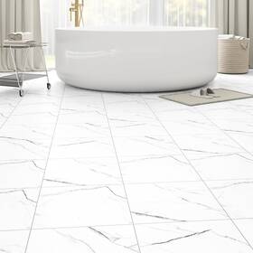 Zrjt 705353591464 20-pack Peel And Stick Floor Tiles Vinyl 12 X Inch Self Adhesive Waterp