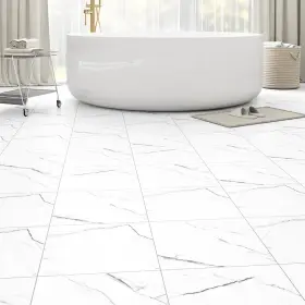 Zrjt 705353591464 20-pack Peel And Stick Floor Tiles Vinyl 12 X Inch Self Adhesive Waterp