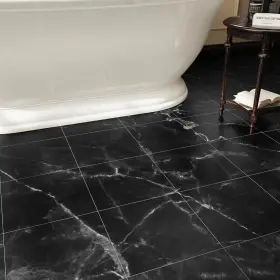 Dbt-f2-2 Zrjt 40-pack Peel And Stick Floor Tiles Vinyl 12 X Inch Self Adhesive Wat