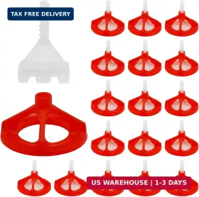 Xt419-420 Zudksuy Tile Leveling Kit System Clips Anti-loosening And Spacing Sys