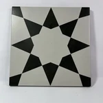 Satori Nouveau Nero Starlight 8 X Matte Porcelain Decorative Tile Turkey Used. Price: $7.49.
