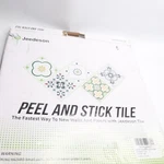 (10-PK) Jeedeson Peel And Tile Stickers Self Adhesive Backsplash Open. Price: $21.95.