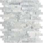 Sunwings 5-SHEET Peel And Stick Mosaic Natural 3D Stone Self Adhesive Marble Til New. Price: $33.99.