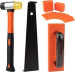 43-PIECE Laminate Flooring Tools With Sturdy Double-ended Hammer, Steel Return New. Price: $24.17.