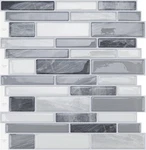 Wowstar 10-SHEET Peel And Stick Tile For Kitchen Wall, New. Price: $39.99.