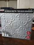 100 New Tool Bench Hardware 12X12 Self-adhesive Wall Tiles Gray Faux Tin Look. Price: $100.00.