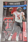 Patrick Mahomes Texas Tech Fathead Teammate Peel & Stick Wall Decal Official New. Price: $10.46.