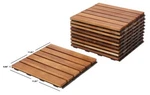 Safavieh Osaka Wooden Floor Tile, Reduced Price 2172723950 PAT7906A Open. Price: $35.00.
