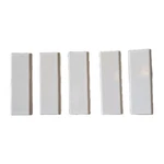 Satori Hudson White Subway Tile Glossy Ceramic Bullnose Trim Border Lot Of 5 Open. Price: $5.69.