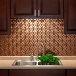 Fasade 18IN X 24IN Rings Backsplash Panel New. Price: $117.82.