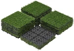 Yaheetech 12X12 Artificial Grass Turf Tiles Interlocking For Patio 27 Pack New. Price: $105.59.