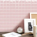 Alwayspon Sheets 10"X10" Pink 3D Vinyl Backsplash Tiles, Self-adhesive Pee... New. Price: $44.80.