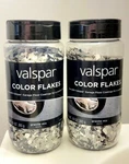 New 2 Valspar Color Flakes Granite Mix For Garage, Patio & More Lg 7 Oz Bottles. Price: $18.00.
