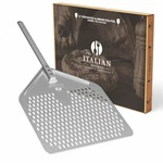 Perforated Pizza Peel 13"W X 16.7"L - Professional Restaurant Grade Large Met... New. Price: $60.38.