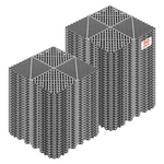 Vevor Interlocking Drainage Mats 12" X Pp Garage Floor Tiles Gray 55 Pack New. Price: $82.99.