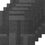 Vevor Carpet Tile Floor 24PCS Squares W/padding Attached 20"X 20"MIXED Gray New. Price: $125.99.