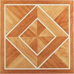 Powersellerusa Tivoli Self Adhesive 45PCS Vinyl Floor Tile, White Border Parquet New. Price: $54.49.