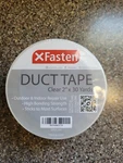 New Roll-xfasten Clear Duct Tape 2" 30 Yards High Bond Strength-indoor/outdoor. Price: $11.95.