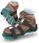 Lawn Aerator Shoes, Adjustable Strap Spiked Sandals Nails Size Fits All Aeration New. Price: $27.25.