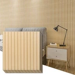 ART3D Slat Wall Panel, Fluted Textured 12-TILE 19.7IN. Oak Open. Price: $41.25.