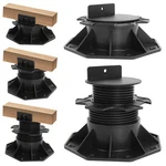 Adjustable Deck Support Pedestal, 10PACK Foundation Base For Floati New. Price: $65.79.