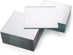 Suwimut 50 Pack Square Glass Mirror Tiles, 4X4 Inch Small Decorative New. Price: $24.79.