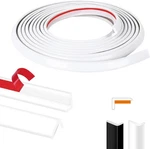 Kikerike Peel And Stick Tile Edge Trim L-shape Outside 10FT(WHITE) New. Price: $14.20.