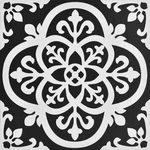 FP2475 Gothic Peel & Stick Floor Tiles, Black New. Price: $29.87.
