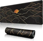 Xl Gaming Mouse Pad 31.5X11.8 Waterproof, Non-slip, Stitched Edges, Golden Mtn New. Price: $21.95.