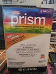 Custom Building Products Prism Grout Arctic White 8.5 Lb Rapid Setting Stain Re New. Price: $15.00.