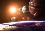 Peel-and-stick Wall Poster: Solar System Planets & Earth, A1 830 585MM New. Price: $54.00.