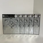 5 Main Creations White Painted Silver Peel Stick 8IN Art Wall Tile Backsplash New. Price: $24.90.