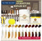 Wood Furniture Repair Kit - Set Of 34 Laminate Floor With Putt New. Price: $34.99.