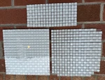 Glazzio Tiles, Glacier Series, Bright White 12X12 Backsplash Sheet, GL80 New. Price: $15.99.
