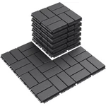 Goovilla Plastic Interlocking Deck Tiles, 9 Pack Outdoor Patio Flooring, 12"X... New. Price: $40.62.