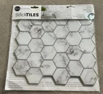 Stick Tiles Carrara Marble Hexagon Peel And Backsplash New. Price: $14.98.