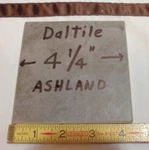 Pc. *mixed Grays* Daltile Ceramic Floor/wall 4-1/4" *ashland* New Stock Open. Price: $6.55.